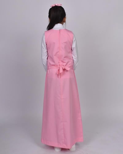 مريول ابتدائي وردي موديل 13010