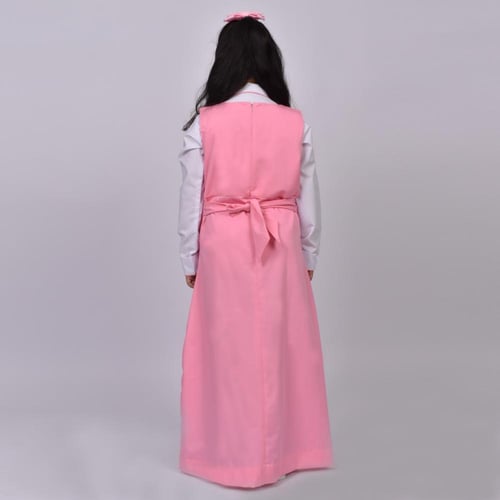 مريول ابتدائي وردي موديل 13012