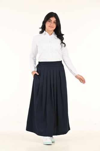 تنورة ثانوي كحلي 13113