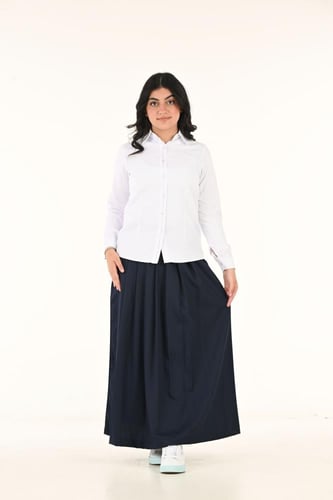 تنورة ثانوي كحلي 13113