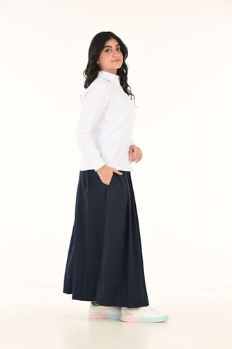 تنورة ثانوي كحلي 13113