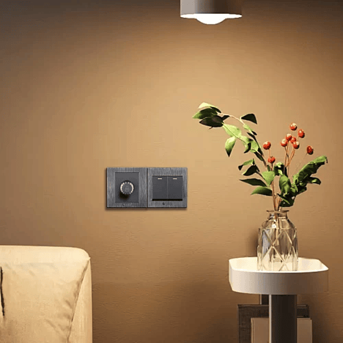 مفتاح دايمر لمبة 1000 واط لون جرافيت