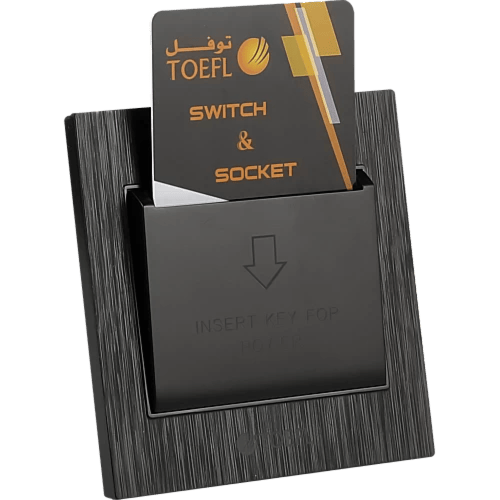 مفتاح كهرباء ابو كرت 32 امبير لون اسود حجري