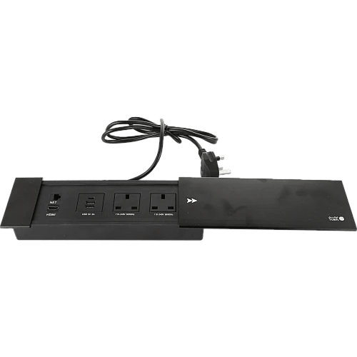 توصيلة افياش مكتبيه دفن مخفي مع غطاء سحاب