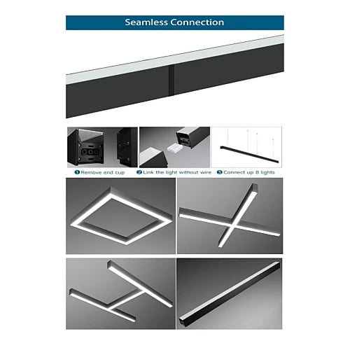 كشاف مسطرة قابلة للتوصيل معلقة او لطش مقاس 120 سم...