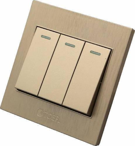 مفتاح ثلاثي لون ذهبي ملكي