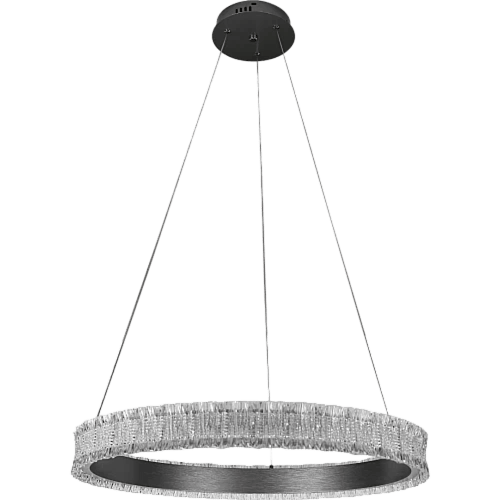 نجف مودرن فضي لون الانارة اصفر 60 واط قطر 80 سم