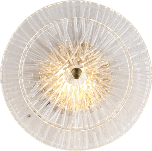 ابليك حائط جداري مودرن شفاف مع 3اضاءات 3 واط