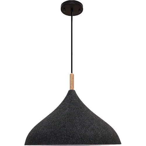 علاقي مودرن رمادي E27*1L قطر 360 ملم