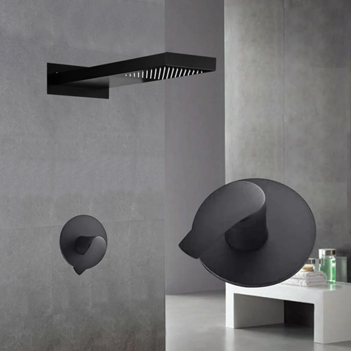 وجه مخفي دائري خط واحد اسود