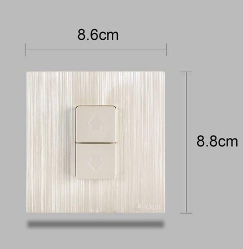 مفتاح شتر ستارة كهرباء 16 امبير لون بيانو لولي