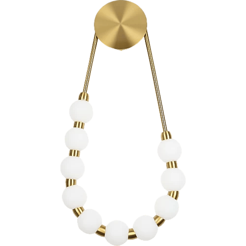 ابليك جداري مودرن زيتي مع لون الانارة اصفر 9 واط م...