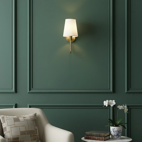 Modern olive-colored bulb E14*1