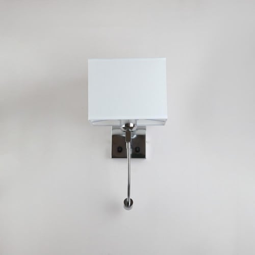 ابليك حائط جداري مودرن فضي لون الانارة اصفر E27*1L