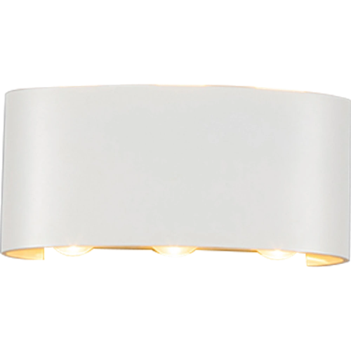 كشاف بوابة لون الانارة اصفر 6 خلايا 6 واط