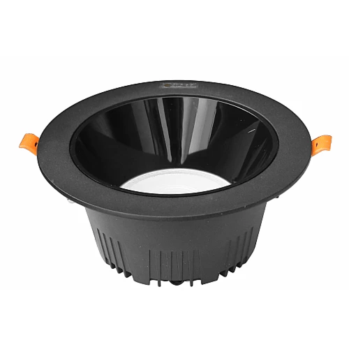 كشاف دفن لون اصفر جرم اسود 14 سم مانع للتوهج 18 وا...