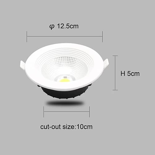 سبوت كشاف دفن إضاءة مشرقه لون الإضاءة ابيض لا مع و...