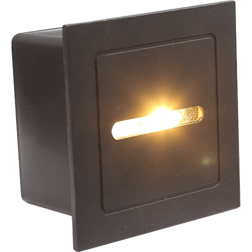 اضاءة درج ولمبة درج بإضاءة مميزه شكل مربع اسود لون...