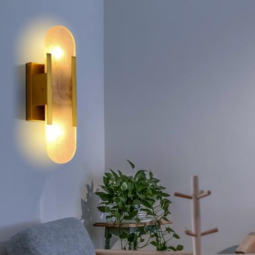 إضاءة راديانس جدارية مودرن مستطيل زيتي لمبة 2