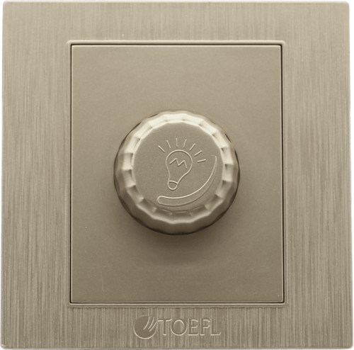 مفتاح دايمر لمبة 1000 واط لون ذهبي ملكي