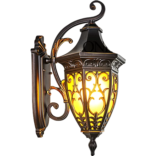 فانوس جداري صغير اسود