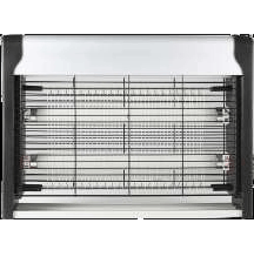 مصيدة ناموس كهربائي غطاء فضي مع اسود 2*8 واط