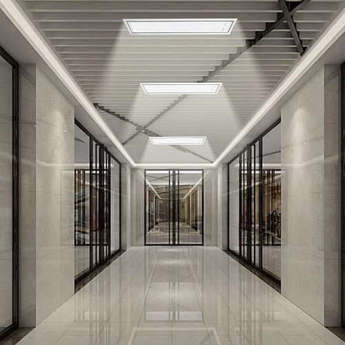 كشاف بنل مكتبي معلق ابيض 30 واط