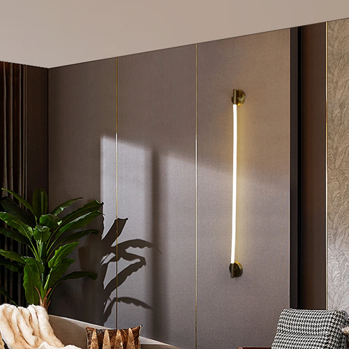 Modern wall sconce lighting 1 meter olive color lighting yellow 15 watts