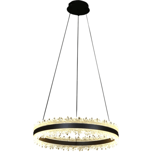 ثريا علاقي مودرن اسود لون الانارة 3 اضاءات 55 واط...