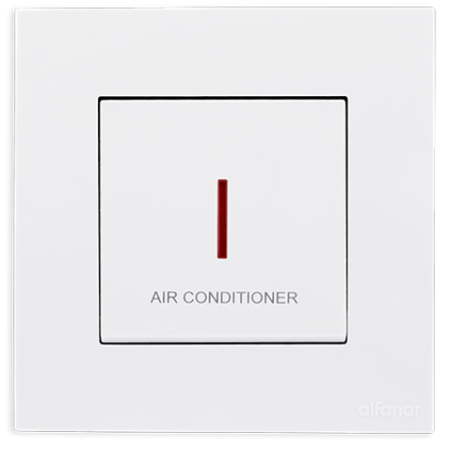 مفتاح مطبوع A/C حبة عريضة 45 أمبير ماسه الفنار أبي...