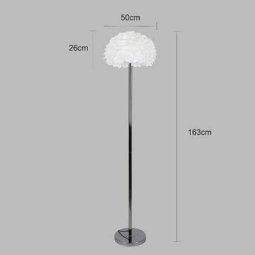 ستاند أرضي مودرن باللون الفضي