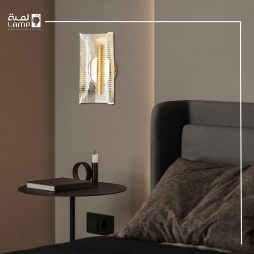 Modern wall lamp lighting, gold color, lighting type 3 lights, watt 5