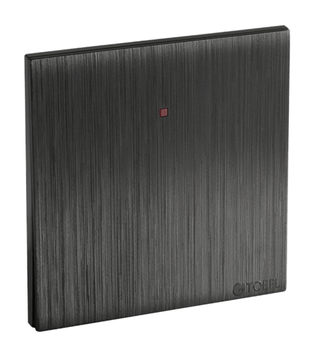 مفتاح سخان مربع 20 امبير لون اسود بيانو بلاتيني