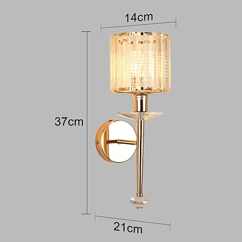 أبليك جدارية أنيقة بلون ذهبي