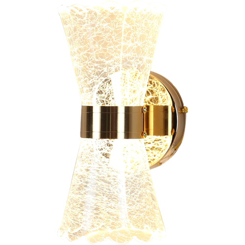 Modern gold applique with lighting color 3 lights...