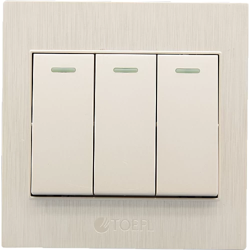 مفتاح ثلاثي لون لولي فاخر