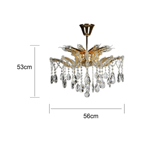 علاقي مودرن ذهبي E14*10L