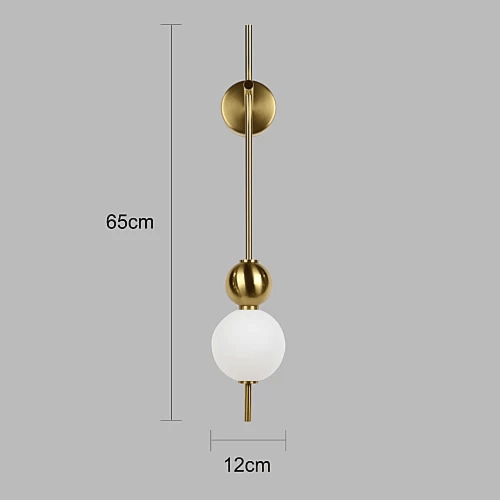 ابليك جداري مودرن زيتي مع لون الانارة 3 اضاءات 7 و...