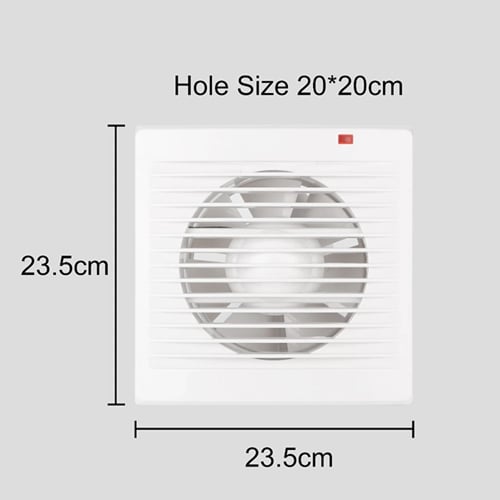 مروحة شفط دكت مربع شبك 6 بوصه دفن دائري 15 سم اطار...