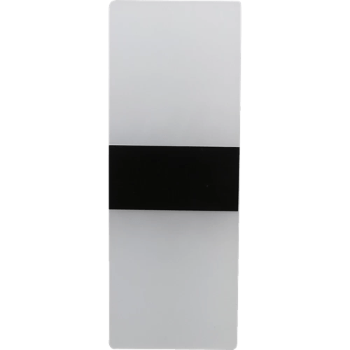 ابليك حائط جداري مودرن اسود 3 اضاءات