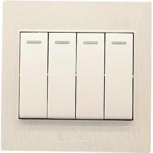 مفتاح رباعي لون لولي فاخر