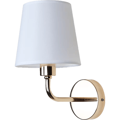 ابليك حائط جداري مودرن مفرد ذهبي E14*1L