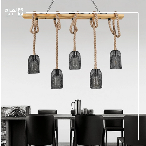 ثريا موديرن علاقي خماسي حبال معلقة