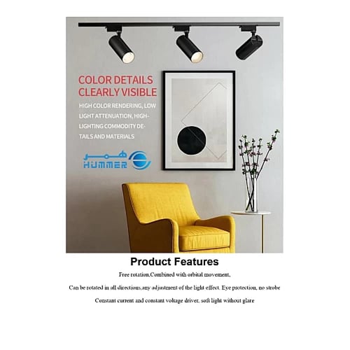 كشاف مجرى 30 واط متوفر لونين أصفر وشمسي