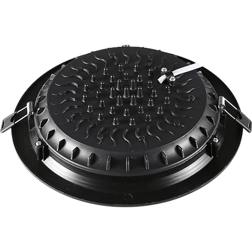 كشاف دفن اسود لون الانارة اصفر 20 سم 30 واط