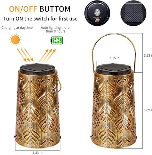 إضاءة زينة تعمل بالطاقة الشمسية