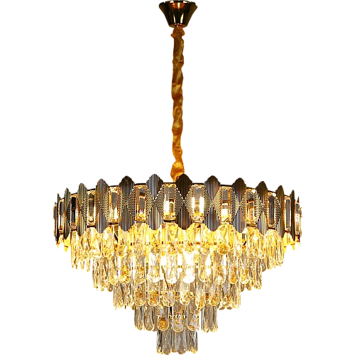 ثريا مودرن ذهبي E14*9L مقاس 60 سم