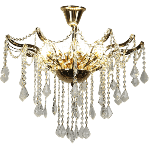 نجف مودرن ذهبي E14*12L