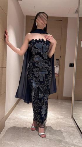 فستان وعود كحلي