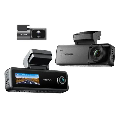 داش كام DDPAI N4 T Pro 3 كاميرات بدقة 4K